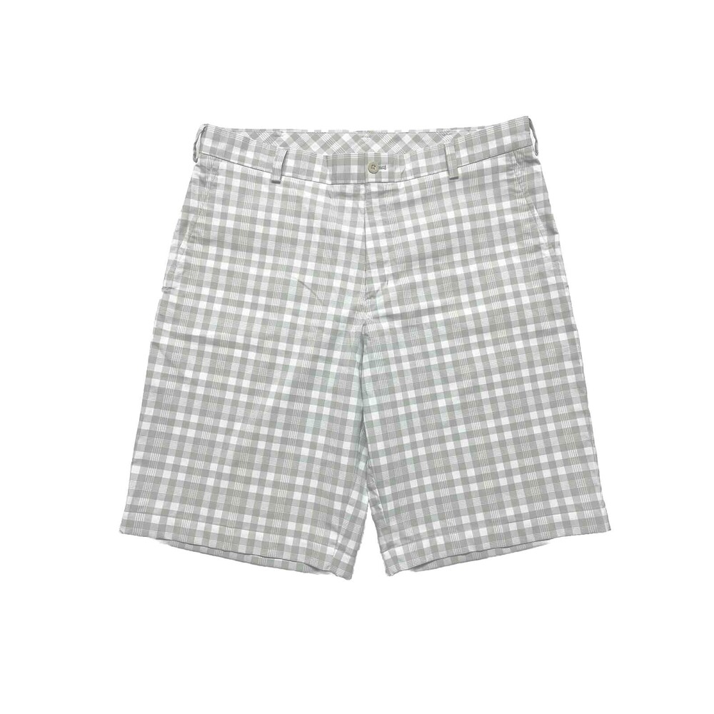 Nike Golf Shorts Dri-Fit Performance Plaid Flat Athletic Men’s Size 35